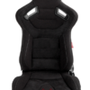 Cipher Auto - AR-9 Revo Racing Seats Black Suede & Fabric w/ carbon fiber poly backing - Pair