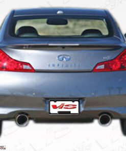2008-2013 Infiniti G37 2dr IPL Style Rear Bumper. All Vis fiberglass Body Kits; bumpers, Lips side skirts, spoilers, and hoods are made out of a high quality fiberglass. All Body Kits come with wire mesh if applicable. Professional installation required. Picture shown is for illustration purpose only. Actual product may vary due to product enhancement. Modification of part is required to ensure proper fitment. Test fit all Body Kit parts before any modification or painting. Accessories like fog lights, driving lights, splitter, canards, add-on lip, intake scoops, or other enhancement products are not included unless specified in the product description. Intended for OFF ROAD use only.