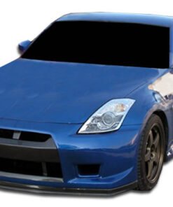 2003-2008 Nissan 350Z Duraflex GT-R Body Kit - 4 Piece - Includes GT-R Front Bumper Cover (105901) R35 Side Skirts Rocker Panels (106030) R35 Rear Bumper Cover (106031)