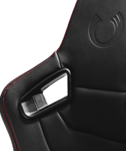CPA2009RS Cipher Racing Seats Black Leatherette Carbon Fiber w/ Red Stitching - Pair (NEW!)