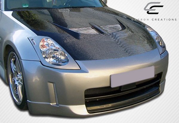 2003-2006 Nissan 350Z Carbon Creations Evo Hood - 1 Piece
