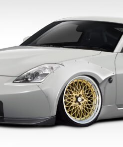 2003-2008 Nissan 350z Duraflex 60mm Circuit Front Fender Flares - 2 Piece