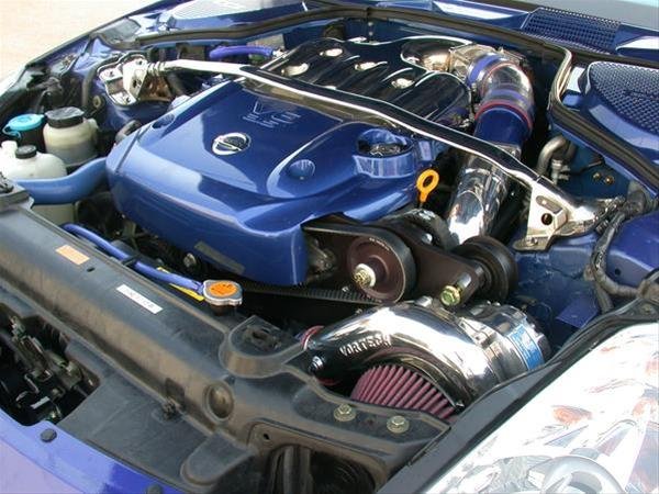 Vortech Supercharger System: 350Z/G35 (VQ35DE Revup)