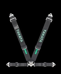4-point belt Racing-oriented belt
ASMTM (Anti-Submarining) Technology
3" Shoulder belt, 2" Lap (Pull Up)
Central Camlock
Option for added Anti-Sub Strap (creating a 6-point belt)