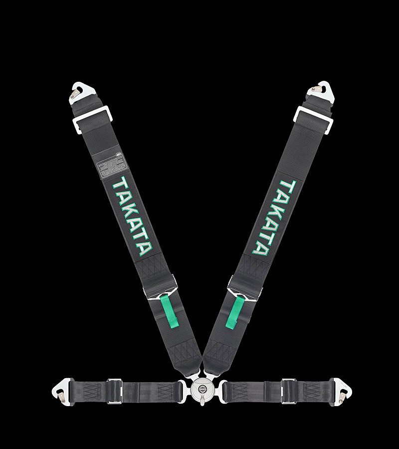 4-point belt Racing-oriented belt
ASMTM (Anti-Submarining) Technology
3" Shoulder belt, 2" Lap (Pull Up)
Central Camlock
Option for added Anti-Sub Strap (creating a 6-point belt)