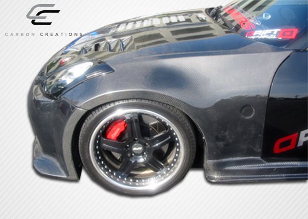 2003-2008 Nissan 350Z Carbon Creations OEM Fenders - 2 Piece