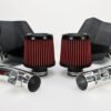 Infiniti EX35, G35, G37, Q40, Q60 Generation 2 Long Tube Dual Intake Kit With Dry Filter