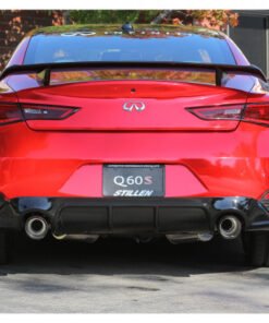  2017-2018 Infiniti Q60 3.0TT Stainless Steel Cat-Back Exhaust System