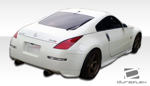 2003-2008 Nissan 350Z Duraflex N-3 Body Kit - 5 Piece - Includes N-3 Front Bumper Cover (108081) N-1 Side Skirts Rocker Panels (100497) N-1 Rear Add On Bumper Extensions (100496) (108083)