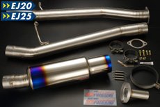 FULL TITANIUM MUFFLER KIT EXPREME Ti SUBARU 02-07 WRX/WRX STI USDM