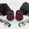Infiniti EX35, G35, G37, Q40, Q60 Generation 2 Long Tube Dual Intake Kit With Dry Filter