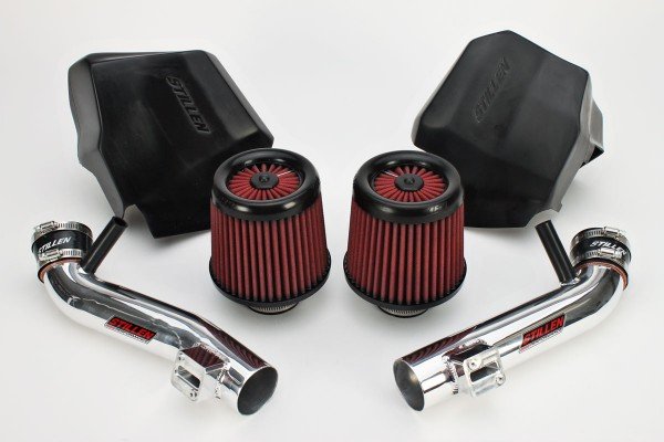 Infiniti EX35, G35, G37, Q40, Q60 Generation 2 Long Tube Dual Intake Kit With Dry Filter