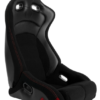 Cipher Auto - Viper Racing Black Cloth Carbon PU w/  red stitching - pair