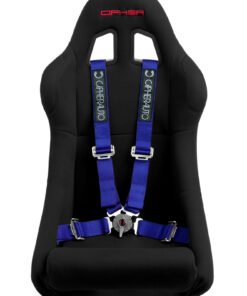 Cipher Racing Blue 4 Point 2 Inches Camlock Quick Release Racing Harness - Pair