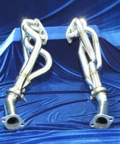 370Z Long Tube Headers With Straight Pipe