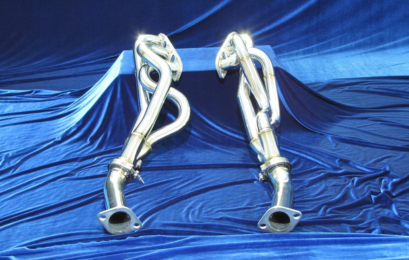 370Z Long Tube Headers With Straight Pipe