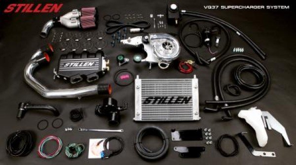 2009-2011 Nissan 370Z [Z34] Supercharger - Tuner Kit - Polished