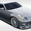 2003-2008 Nissan 350Z Duraflex J-Spec Body Kit - 4 Piece - Includes J-Spec Front Bumper Cover (107829) J-Spec Side Skirts Rocker Panels (107830) J-Spec Rear Lip Under Spoiler Air Dam (107831)