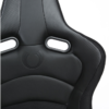 Cipher Auto - VP- 8 Racing Seats all black w/ Black Carbon PU- Pair