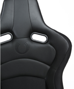 Cipher Auto - VP- 8 Racing Seats all black w/ Black Carbon PU- Pair