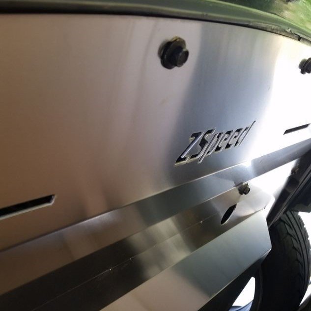 ZSpeed Nissan 350Z Infiniti G35 Aluminum Engine Splash Shield Undershroud