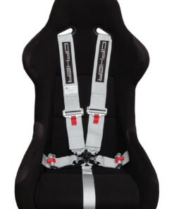 Cipher Silver 5 Point 3 Inches Camlock Racing Harness - SFI 16.1