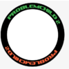 TIRE STICKERS - 8 permanent tire decals w/ tire cleaner combo pack