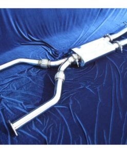 Motordyne Shockwave Exhaust Infiniti Q50 with 4.5" Blue Rolled Tips