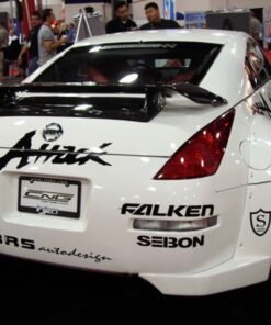 NS-STYLE CARBON FIBER REAR SPOILER FOR 2002-2008 NISSAN 350Z