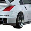 2003-2009 Nissan 350Z Duraflex AM-S Wide Body Rear Fender Flares - 2 Piece