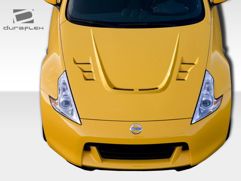 2009-2017 Nissan 370Z Duraflex JP-R Hood - 1 Piece