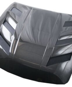 2007-2008 Nissan 350Z 2Dr Ams Heat Extractor Carbon Fiber Hood. VIS Carbon Fiber Hoods and Trunks are made from 100% ISO-certified, Grade-A carbon fiber material.  All VIS Carbon Fiber Hoods and Trunks are manufactured using a two-part construction design.  The top layer is composed of carbon fiber material bonded to the hood surface with high-grade epoxy resin, andfinished with an ultra-clear (Poly Shield), UV-protective polyurethane coating for a high gloss finish.  A one-piece, smooth underside shell is fused to the top layer enhancing the product’s structural integrity.  The edges are smoothed by hands to insure good quality finish all around. In 2014, we further improved on this manufacturing process by introducing the Vacuum Infusion Process (V.I.P.), which utilizes a single-mold vacuum to produce parts that are 10-20% lighter than before while improving durability. We are transitioning our full spectrum of carbon parts to use the VIP process so that our customers can enjoy these improved products without incurring a huge cost increase.
All VIS Carbon Fiber Hoods and Trunks come with a VIS badge of authenticity. Please be sure to look for the badge when purchasing. Due to the unknown nature of the intended uses of these products, hood pins are required. These products are intended for off-road use only, unless your local and state laws state otherwise.
