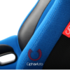 Cipher Auto - Viper Racing Seats Blue Cloth w/ Black Carbon PU - Pair