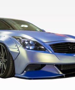 2008-2013 Infiniti G37 2Dr Walker Front Bumper. All Vis fiberglass Body Kits; bumpers, Lips side skirts, spoilers, and hoods are made out of a high quality fiberglass. All Body Kits come with wire mesh if applicable. Professional installation required. Picture shown is for illustration purpose only. Actual product may vary due to product enhancement. Modification of part is required to ensure proper fitment. Test fit all Body Kit parts before any modification or painting. Accessories like fog lights, driving lights, splitter, canards, add-on lip, intake scoops, or other enhancement products are not included unless specified in the product description. Intended for OFF ROAD use only.
