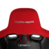 Cipher Auto -  Viper Racing seats red cloth w/ black carbon PU - pair