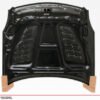 2003-2007 Infiniti G35 2Dr Z Speed Heat Extractor Carbon Fiber Hood. VIS Carbon Fiber Hoods and Trunks are made from 100% ISO-certified, Grade-A carbon fiber material. All VIS Carbon Fiber Hoods and Trunks are manufactured using a two-part construction design. The top layer is composed of carbon fiber material bonded to the hood surface with high-grade epoxy resin, andfinished with an ultra-clear (Poly Shield), UV-protective polyurethane coating for a high gloss finish. A one-piece, smooth underside shell is fused to the top layer enhancing the product’s structural integrity. The edges are smoothed by hands to insure good quality finish all around. In 2014, we further improved on this manufacturing process by introducing the Vacuum Infusion Process (V.I.P.), which utilizes a single-mold vacuum to produce parts that are 10-20% lighter than before while improving durability. We are transitioning our full spectrum of carbon parts to use the VIP process so that our customers can enjoy these improved products without incurring a huge cost increase.
All VIS Carbon Fiber Hoods and Trunks come with a VIS badge of authenticity. Please be sure to look for the badge when purchasing. Due to the unknown nature of the intended uses of these products, hood pins are required. These products are intended for off-road use only, unless your local and state laws state otherwise.