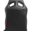Cipher Auto - AR-8 Revo Racing Seats all black leatherette w/ red outer stitching