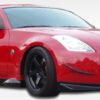 2003-2008 Nissan 350Z Duraflex N-3 Body Kit - 5 Piece - Includes N-3 Front Bumper Cover (108081) N-1 Side Skirts Rocker Panels (100497) N-1 Rear Add On Bumper Extensions (100496) (108083)