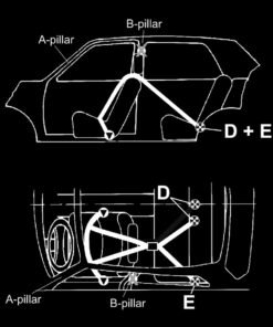 Street Oriented 4 point harness
3" Shoulders, 2" Lap belts with Pull-down adjusters
Bolt-in hardware
Street Legal
Available in Green or Black