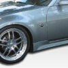 2003-2008 Nissan 350Z Duraflex V-Speed Side Skirts Rocker Panels - 2 Piece