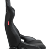 Cipher Auto - Viper Racing Seats all black PU Leatherette & Carbon Fiber PU W/ white stitching