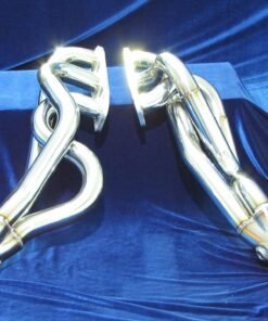 370Z Long Tube Headers With Straight Pipe