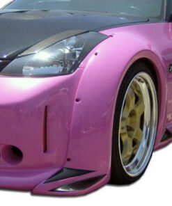 2003-2008 Nissan 350Z Duraflex Vader 3 Wide Body Front Fender Flares - 2 Piece