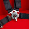 Cipher Racing Black 4 Point 2 Inches Camlock Quick Release Racing Harness - Pair