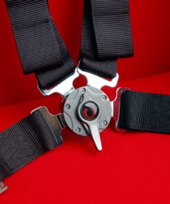 Cipher Racing Black 4 Point 2 Inches Camlock Quick Release Racing Harness - Pair