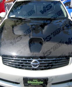 2003-2007 Infiniti G35 2Dr Fuzion Style Carbon Fiber Hood