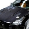 2003-2006 Nissan 350Z Carbon Creations JGTC Hood - 1 Piece
