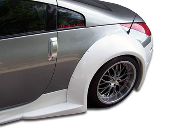 2003-2008 Nissan 350Z Duraflex B-2 Wide Body Rear Fender Flares - 2 Piece