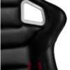 Cipher Auto - Racing Seats Black Leatherette Carbon Fiber w/ black stitching