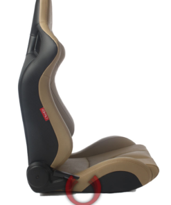 Cipher Auto - Tan Leatherette Carbon Fiber - Pair